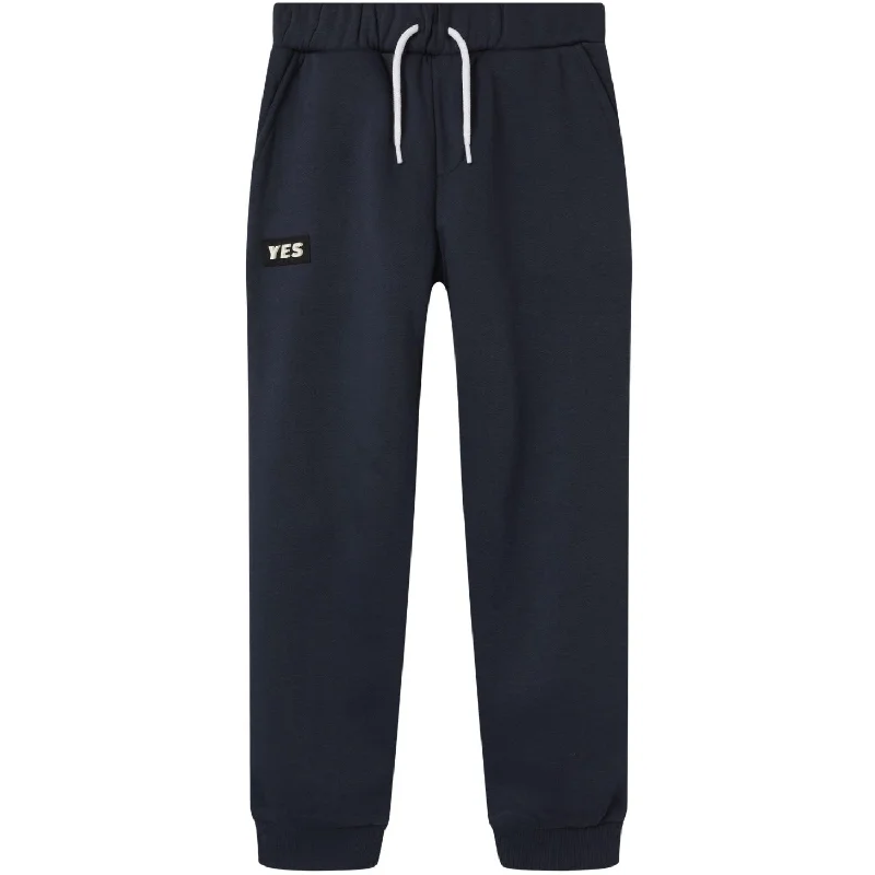 Blue core sports pant -Name It Inkwell Ohans Regular Sweatpants