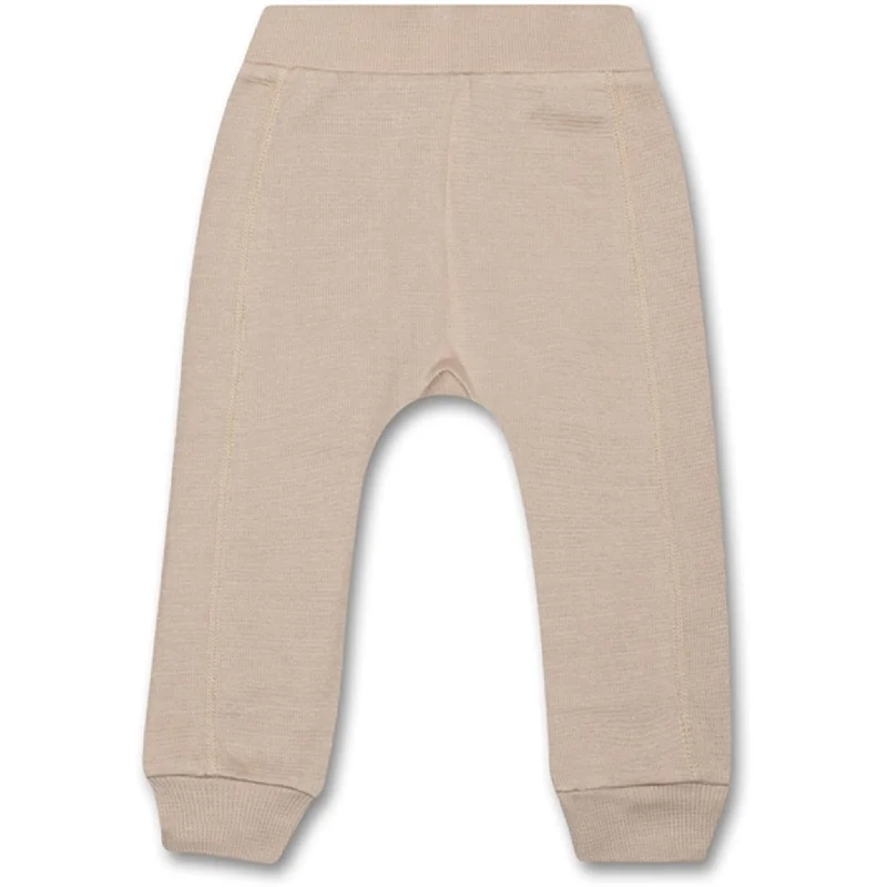 Trail-core sports pant -Petit Piao® Simply Taupe Sweatpants Waffle