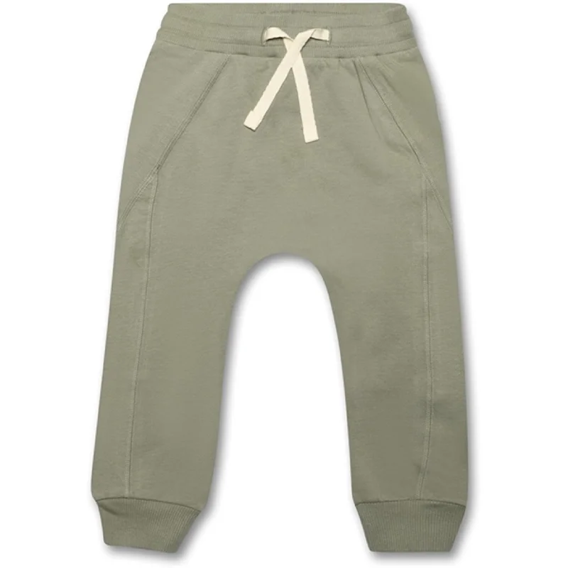 Chill-fit sports pant -Petit Piao® Green Shadow Sweatpants Haw