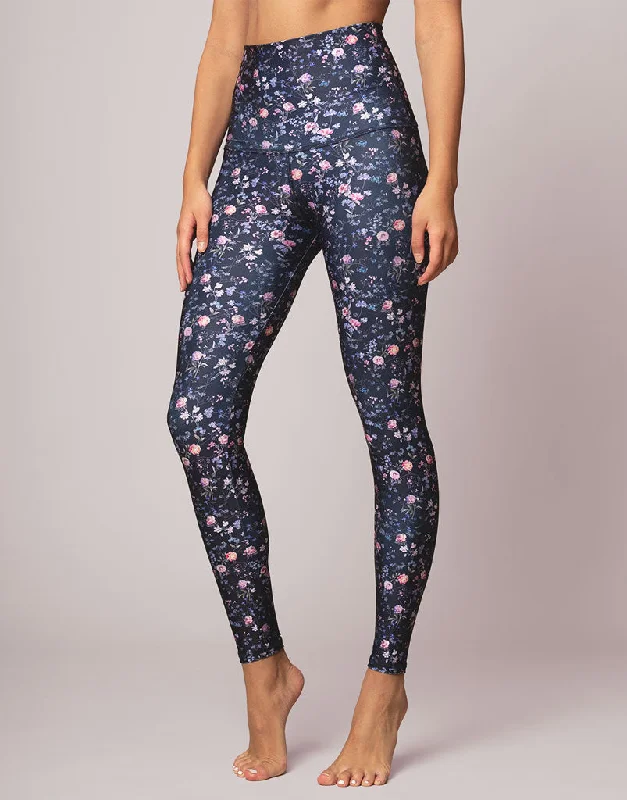 Trail-fit sports legging -Kenzie Floral Legging