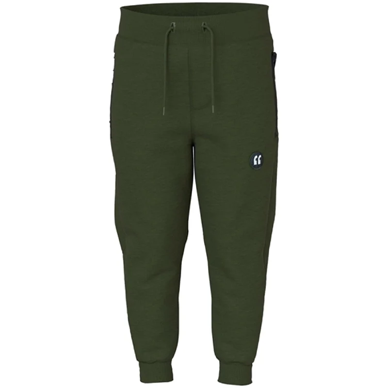 Deep-core sports pant -Name it Rifle Green Vimo Sweatpants Noos