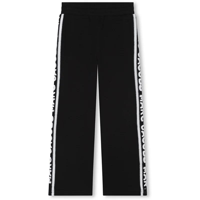 Quick-fit sports pant -Little Marc Jacobs Black Jogging Pants