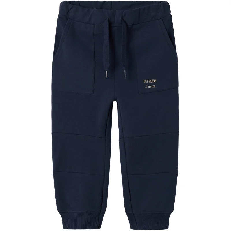 Deep-fit sports pant -Name It Navy Blazer Beklan Regular Sweatpants