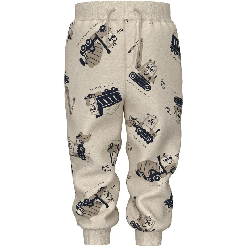 Day-core sports pant -Name It Summer Sand Machines Vimo AOP Sweatpants