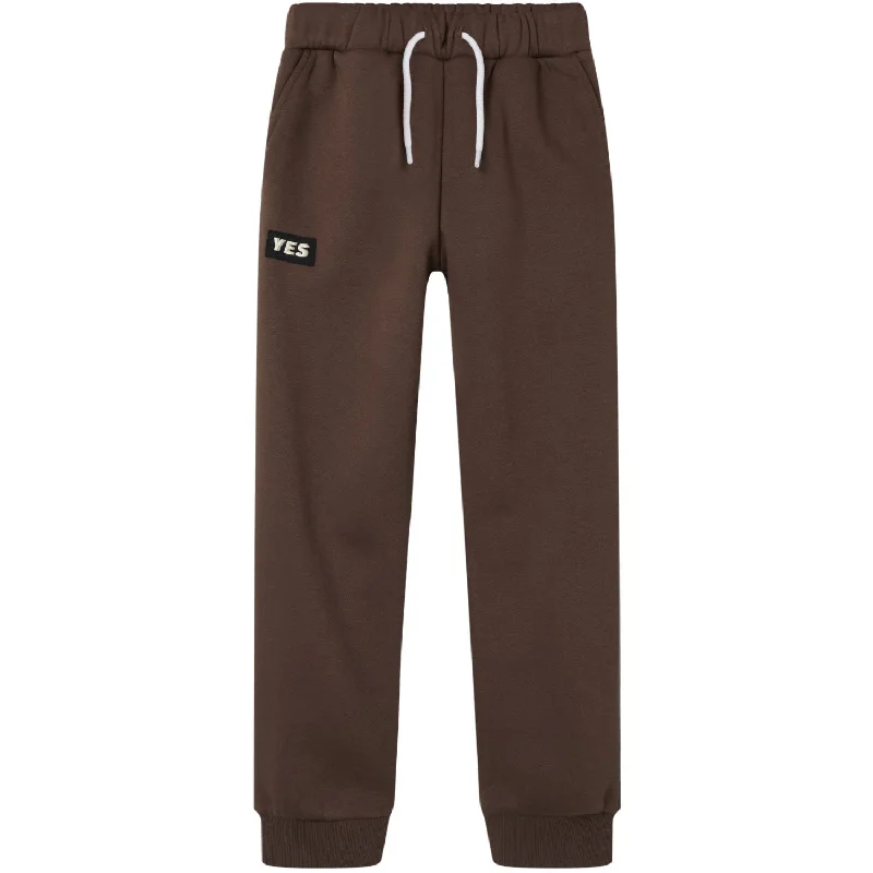 Value-core sports pant -Name It Chocolate Martini Ohans Regular Sweatpants