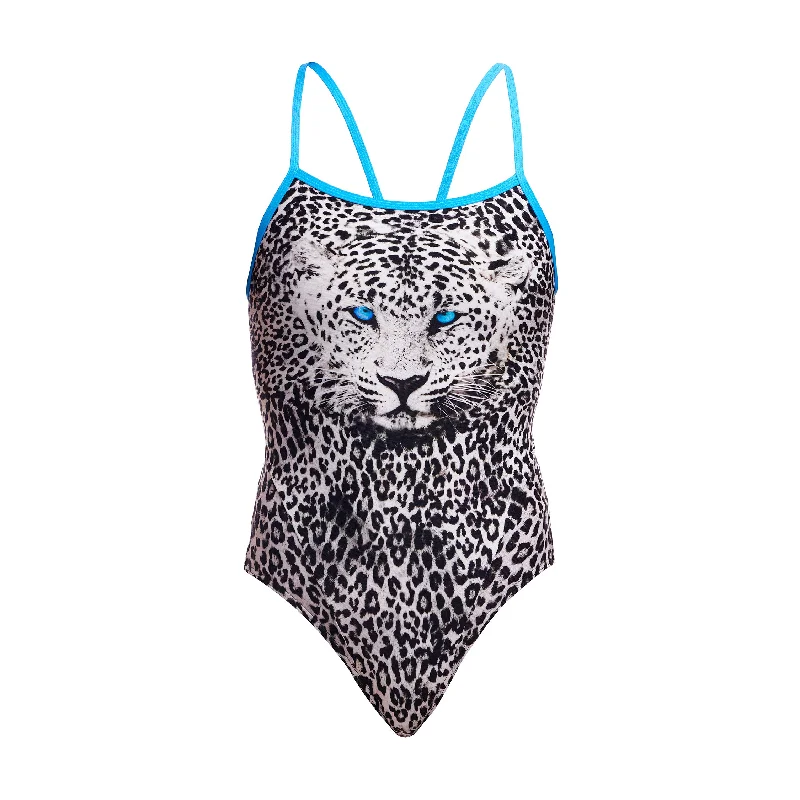 Surf-fit swimwear -White Walker | Ladies Single Strap One Piece