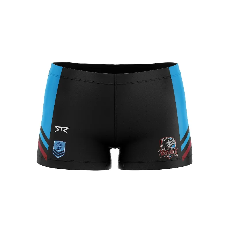 Mesh Flex Sports Short for Breathability -Wallsend Junior Girls Playing Bike Short