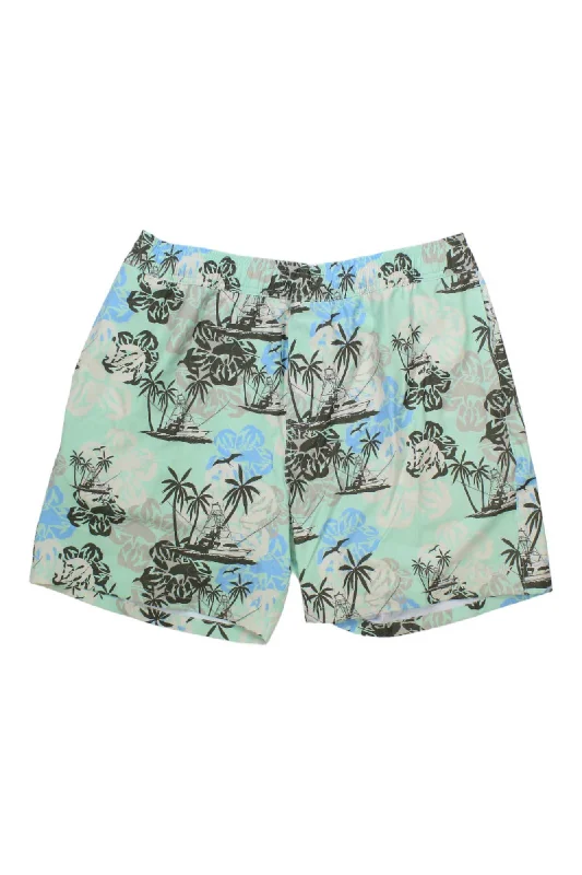 Graphite Core Sports Short for Streets -Huk Men's KC Playa 6 Inch EW Printed Boardshort