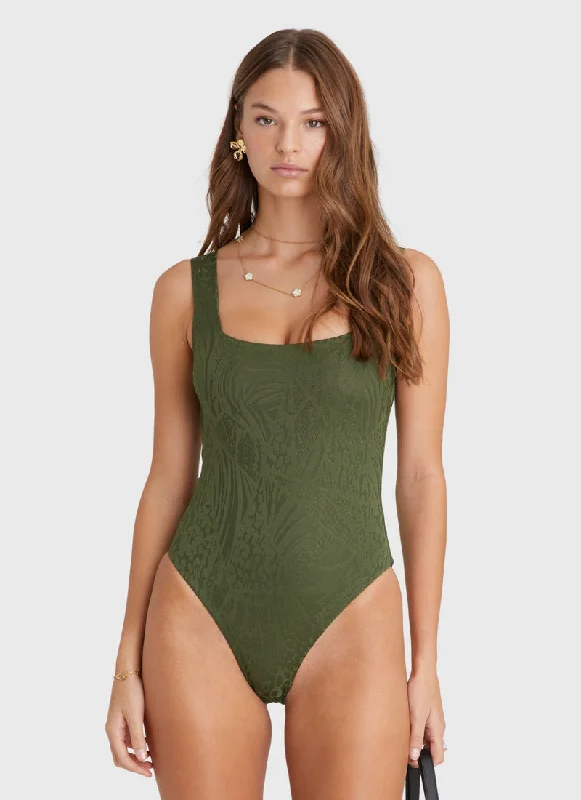 Value-core swimwear -Olive Vero DD/E Cup One Piece