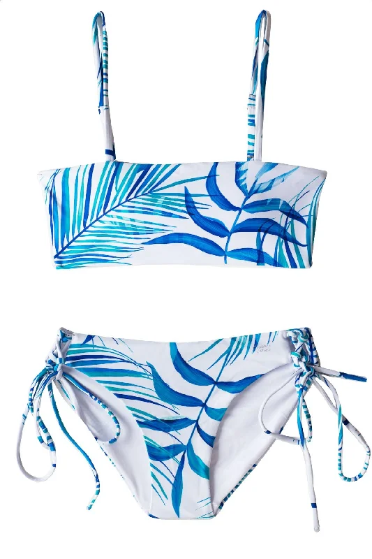 Dive-fit swimwear -Palma Mallorca - 2 Piece | Bandeau Style | Girls Size 10-16