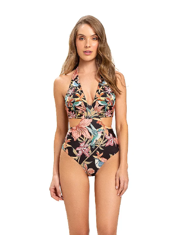 Print-fit swimwear -Baixa One Piece - Blossom Stories