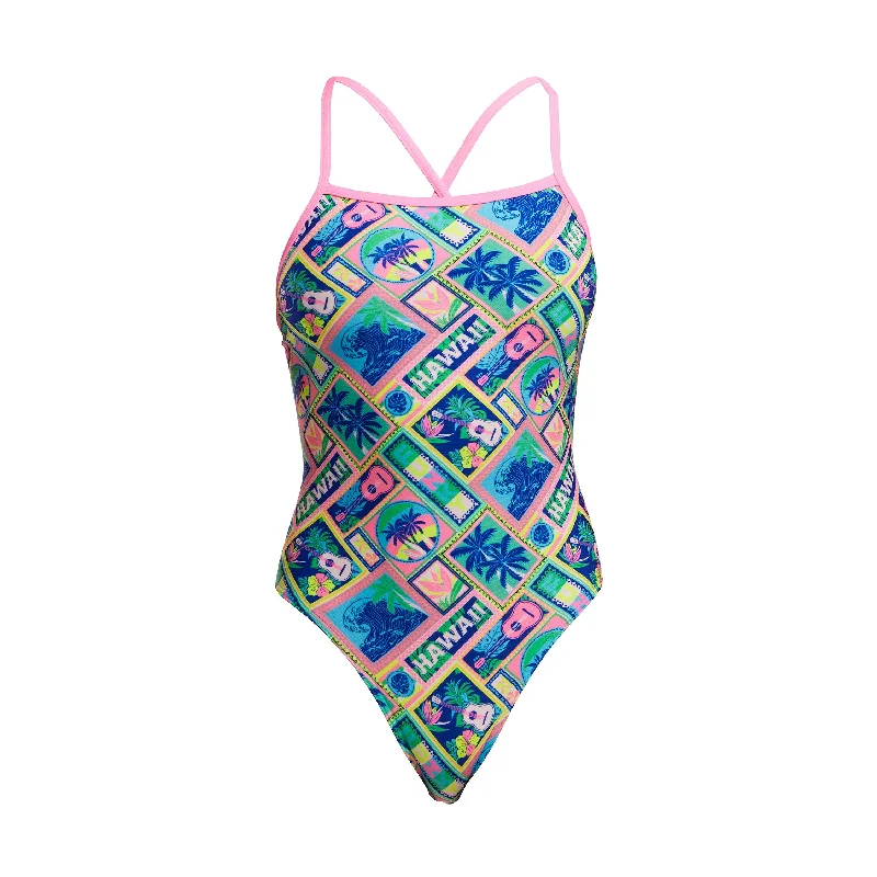 Lounge-core swimwear -Ukule Babe | Ladies Tie Me Tight One Piece