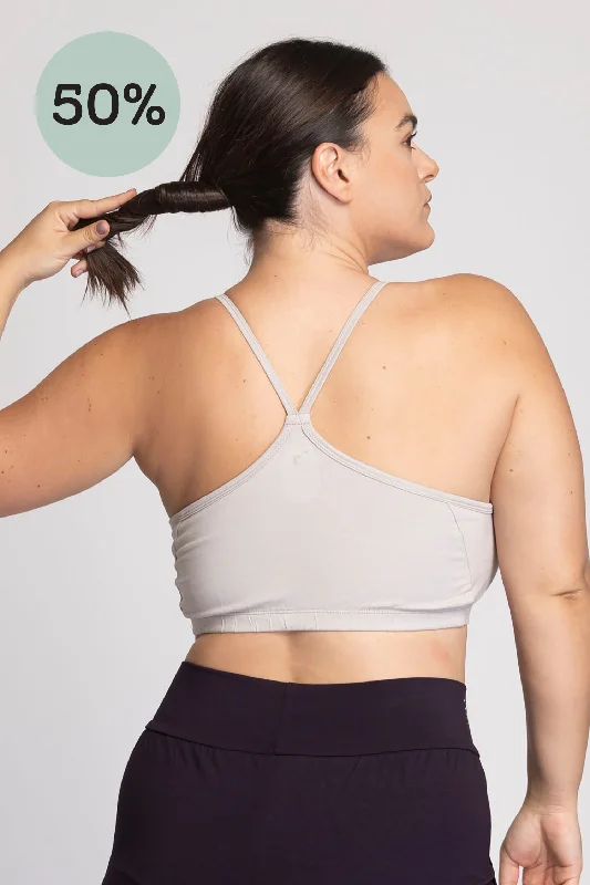 Emerald Geo Sports Bra for Hold -I'mPerfect Criss Cross Bra 50%off