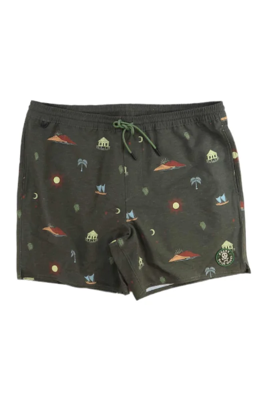 Pine Tough Sports Short for Support -Roark Men's Shorey 16 Inch Te Fenua Boardshort