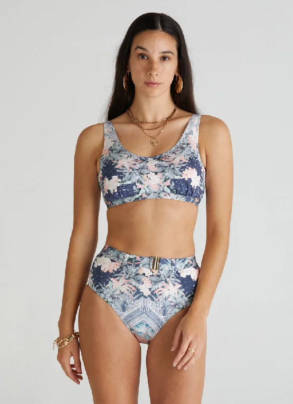 Eco-core swimwear -Indianic Lucy Bikini Top