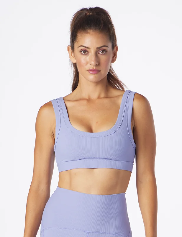 Graphite Blush Sports Bra for Fitness -Ease Bra: Lilac