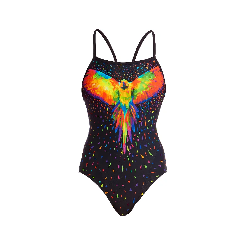 Zip-fit swimwear -LOVEBIRD | LADIES SINGLE STRAP ONE PIECE