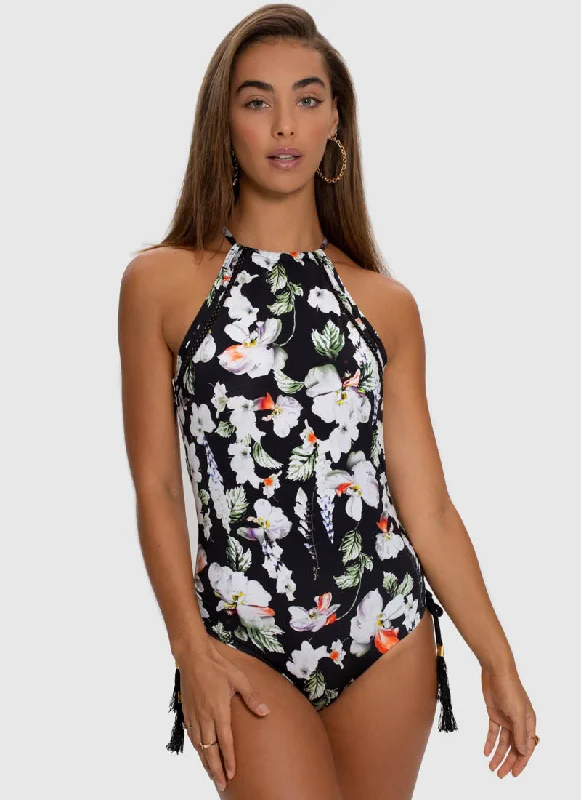 Short-fit swimwear -Arcadia Lustre One Piece