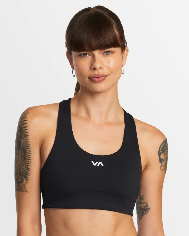 Coral Cool Sports Bra for Summer -Womens VA Essential Mid Bra