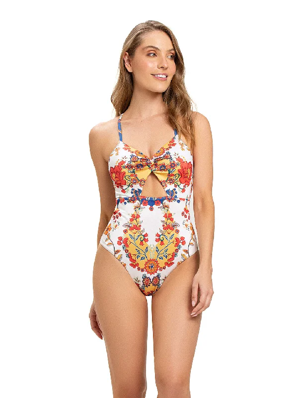 Sport-fit swimwear -Azucena One Piece - Blossom Stories