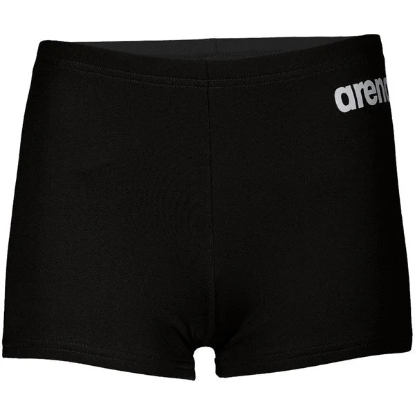 Cool Vent Sports Short for Hot Days -Arena Team Swim Shorts Solid Black-White