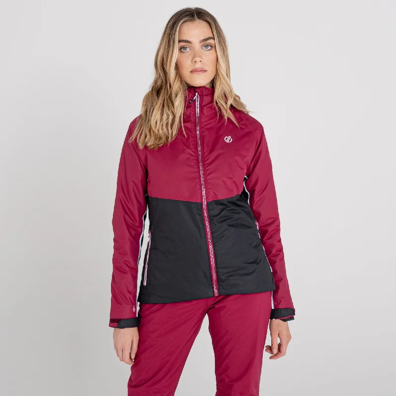 Print-fit sports jacket -Dare2b Radiate II Womens Waterproof Breathable Ski Jacket