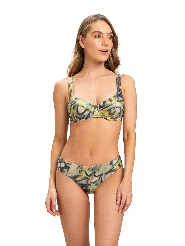 Cup-fit swimwear -Bikini Christy / Hydara Supportive Underwire Blossom Stories