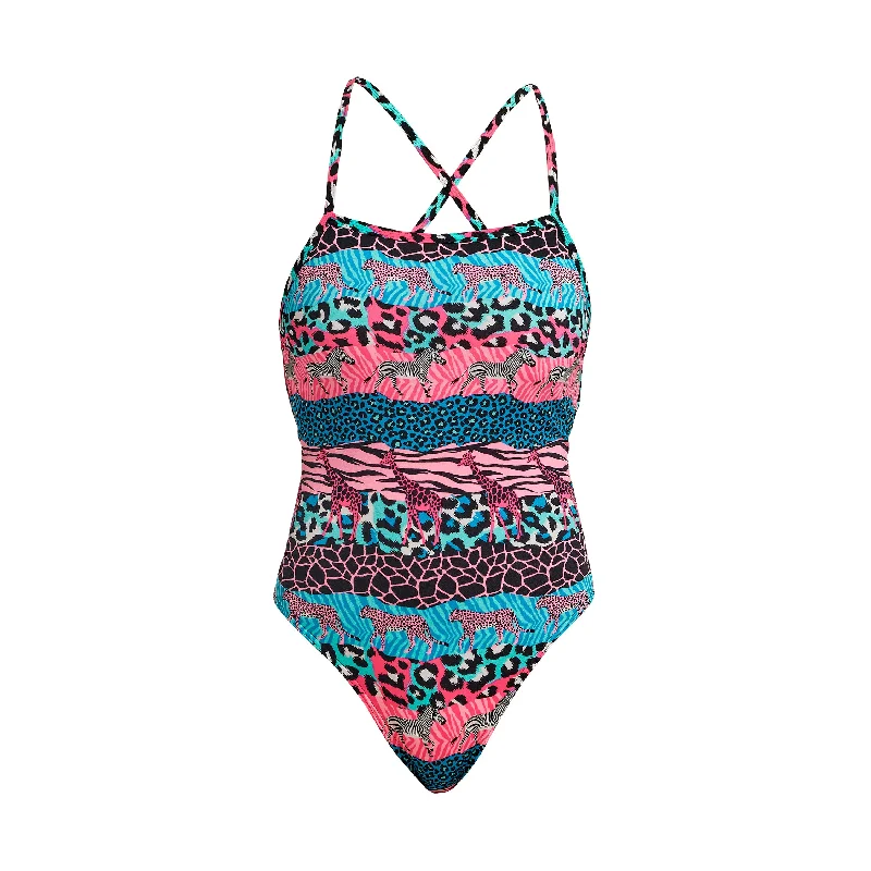 Wave-core swimwear -Wild Things | Ladies Strapped In One Piece