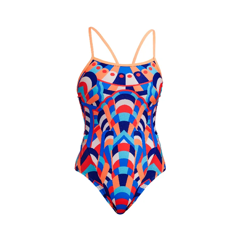 Stripe-core swimwear -Showtime | Ladies Single Strap One Piece