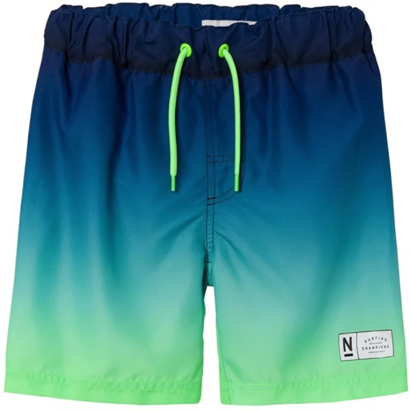 Citron Violet Sports Short for Lounge -Name it Pool Blue Zoccas Swim Shorts