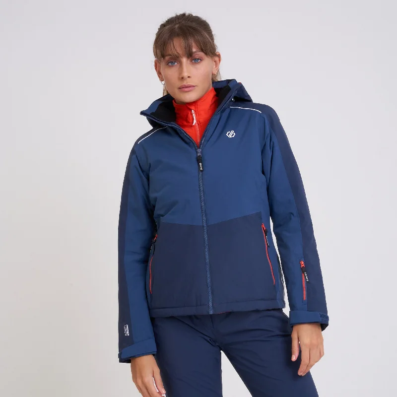 Glow-fit sports jacket -Dare2b Womens Enclave II Waterproof Ski Jacket