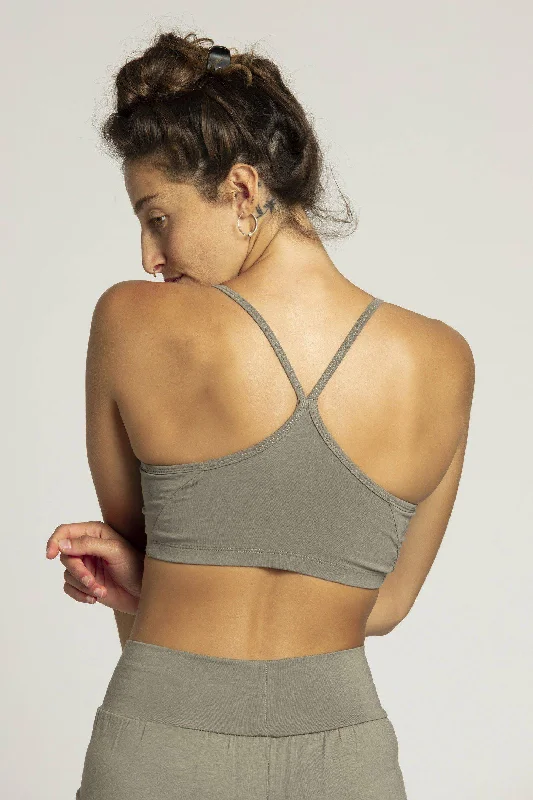 Pine Luxe Sports Bra for Cushion -Criss Cross Bra