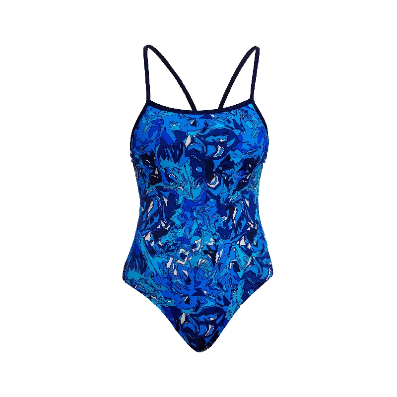 Water-core swimwear -True Bluey | Ladies Single Strap One Piece