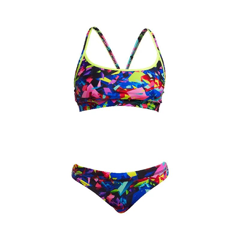 Cup-fit swimwear -Destroyer | Ladies Sports Top