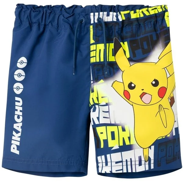 Pine V-Cut Sports Short for Dance -Name it Set Sail Makhi Pokemon Swim Shorts Noos