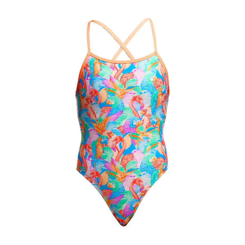 Red core swimwear -Birdsville | Ladies Tie Me Tight One Piece