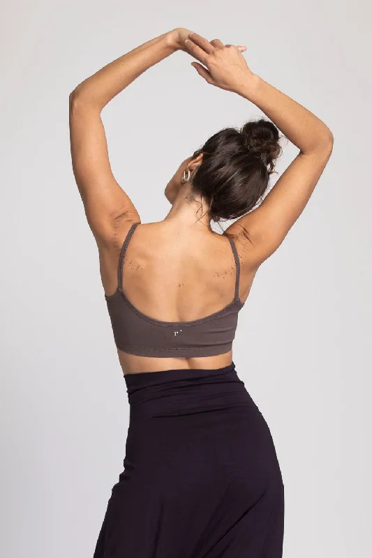 Blush Dynamic Sports Bra for Dryness -Low Back Bra