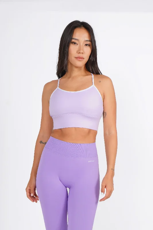 Citron Violet Sports Bra for Ease -Serene Bra