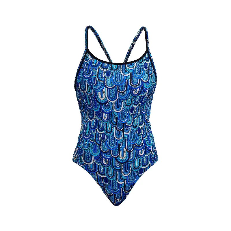 Air-fit swimwear -Flight School | Ladies Diamond Back One Piece