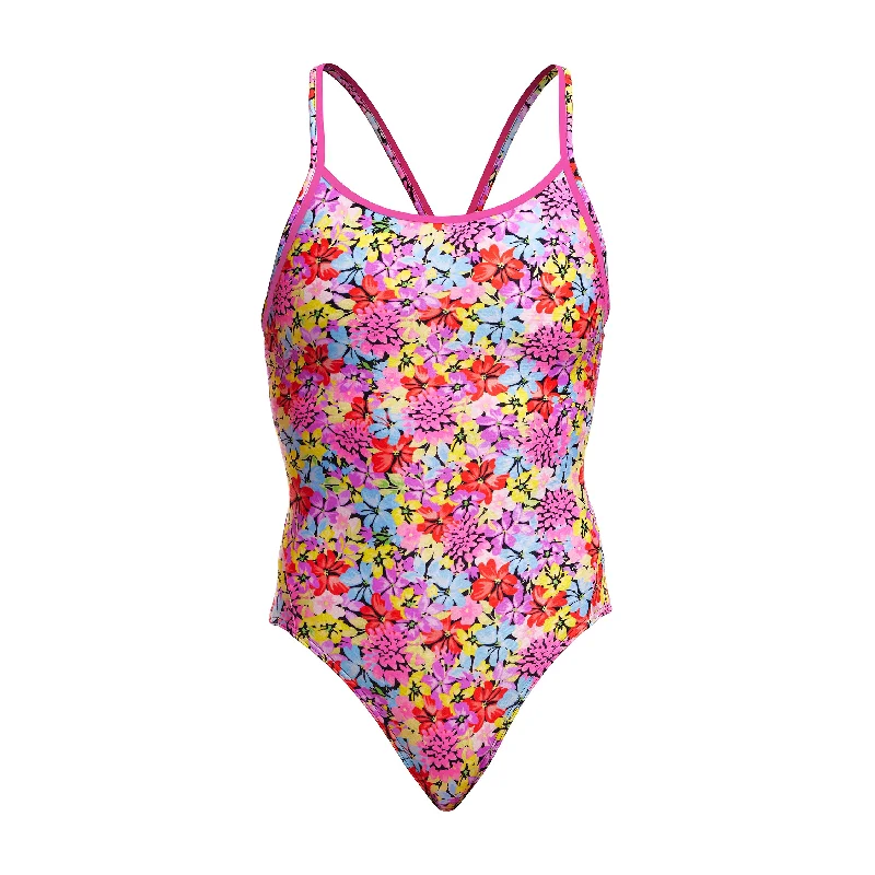 Tri-fit swimwear -Summer Nights | Ladies Diamond Back One Piece