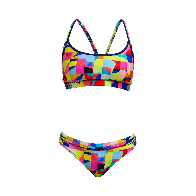 Wave-fit swimwear -On The Grid | Ladies Sports Top