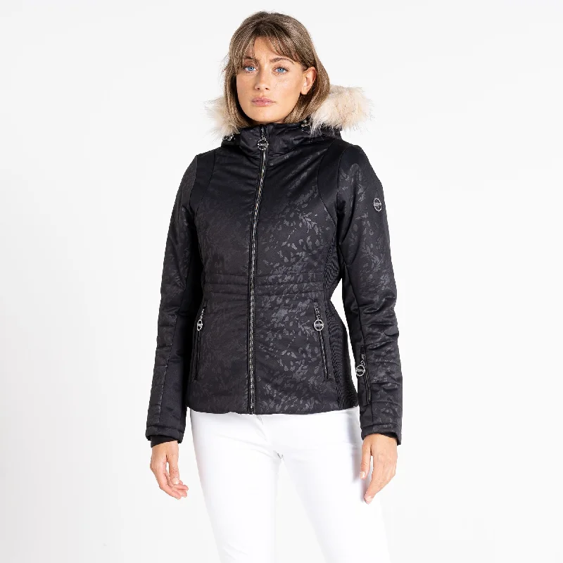 Vent-core sports jacket -Dare2b Womens Prestige II Luxe Ski Jacket