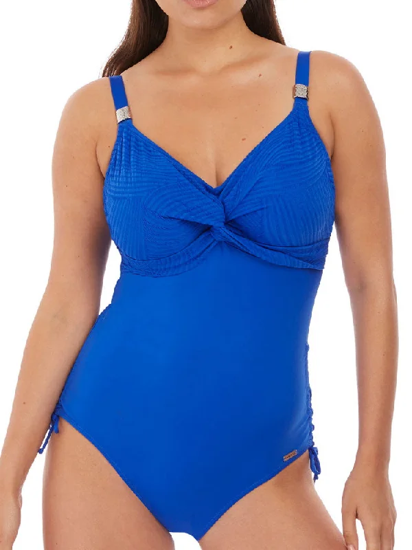 Tie-core swimwear -Ottawa Swimsuit - Pacific