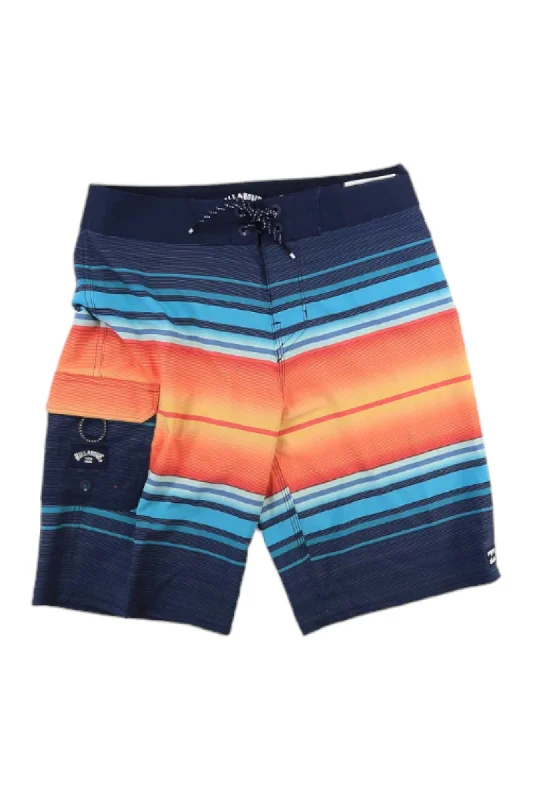 Graphite Blush Sports Short for Speed -Billabong Boys' All Day Stripe Pro Boardshort