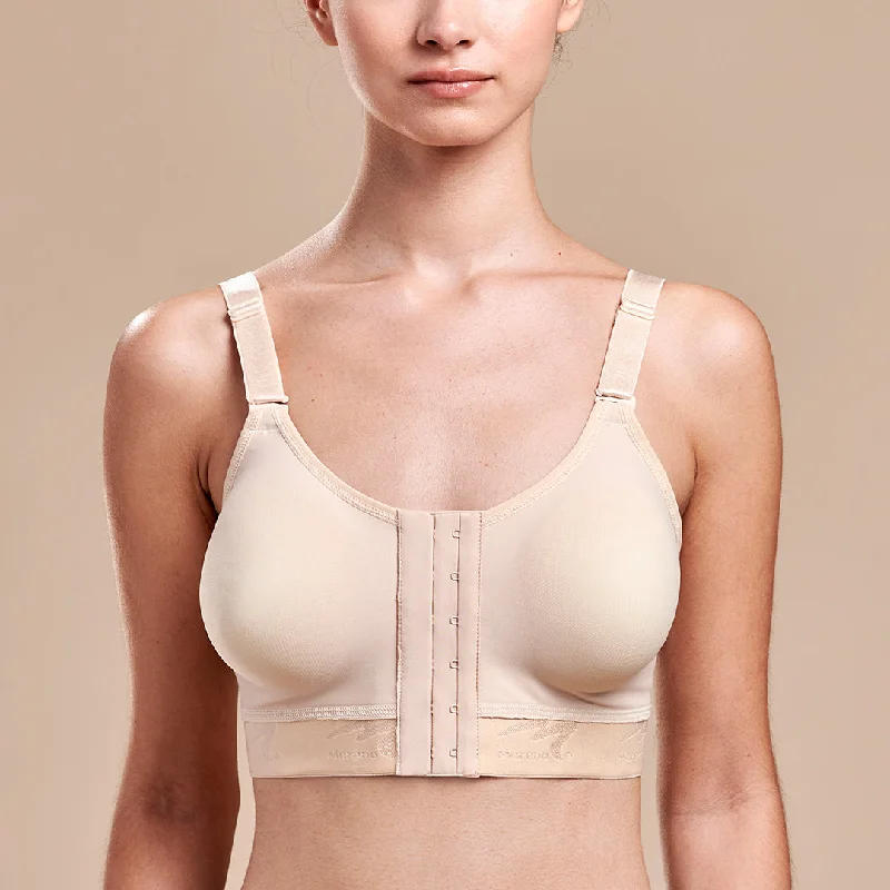 Plum Emerald Sports Bra for Barre -Caress™ Low-Coverage Pocketed Bra - Style No. CAR-B11-00, CAR-B11-01, CAR-B11-10, CAR-B11-11 - Beige