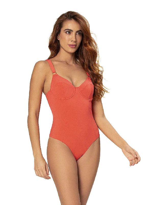 Sport-core swimwear -Ondine One Piece - Mar