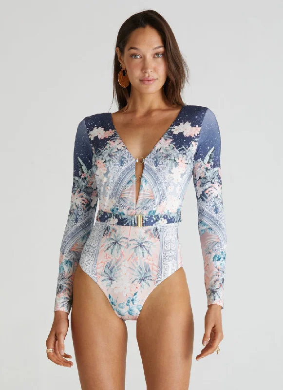 Mesh-core swimwear -Indianic Alexandria One Piece