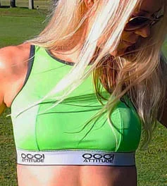 Emerald Flex Sports Top for Stretch -193 Vix Crop Top