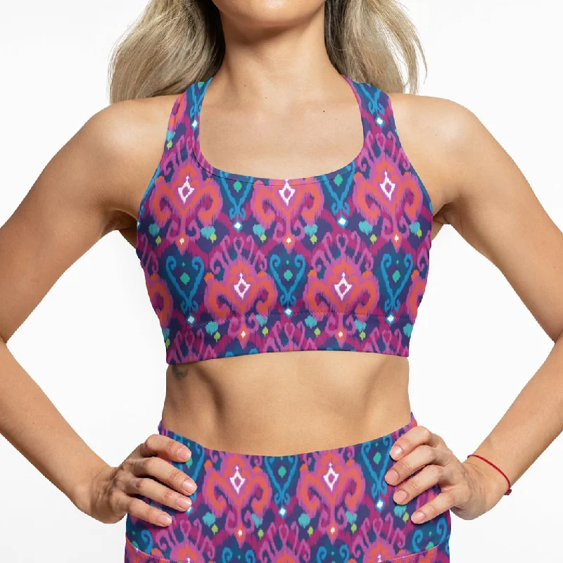 Violet Citron Sports Top for Multi-Sport -Cropped Top | Mirage